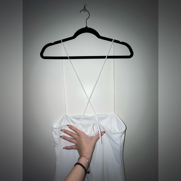 White mini dress by Lucy in the Sky in size women S - Picture 2 of 2